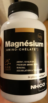 Nhco Nutrition Magnesium Amino Chelate 84 Gelules