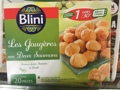 Les Gougères aux Deux Saumons