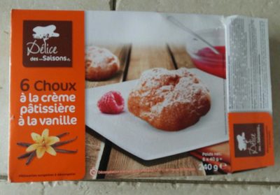 Choux à la Crème Pâtissière à la Vanille