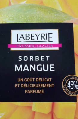 Sorbet mangue
