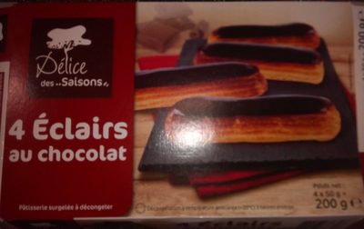 4 éclairs au chocolat