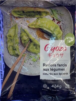 Gyoza - Raviolis farcis aux légumes