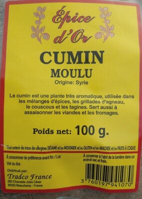 Cumin moulu