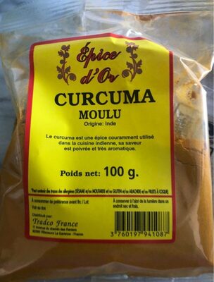Curcuma moulu
