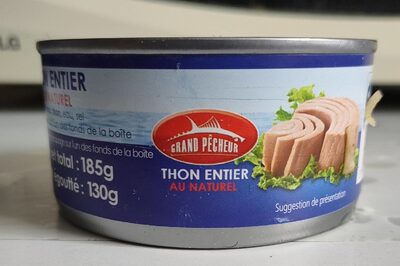 Thon entier au naturel