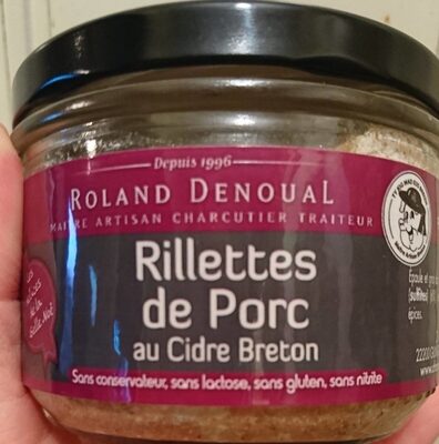 Rillettes de porc au cidre breton