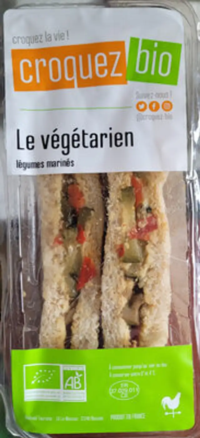 Le vegetarien front packaging