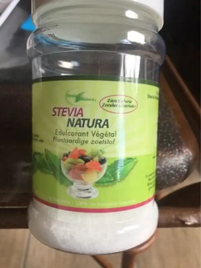Stevia natura front packaging