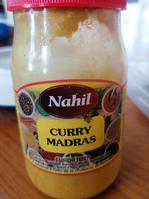 Curry madras front packaging