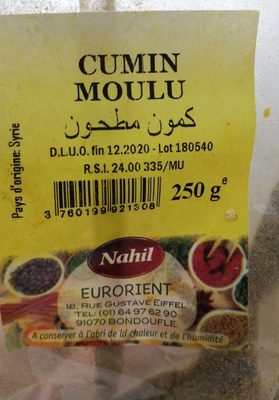 Cumin moulu