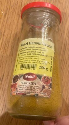 Ras el Hanout Jaune