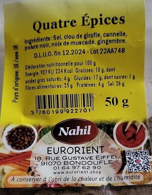 Quatre Épices Eurorient