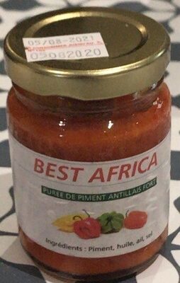 Puree de piment antillais fort