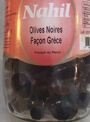 Olives Noires Façon Grèce