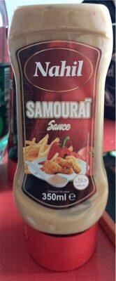 Sauce Samouraï front packaging