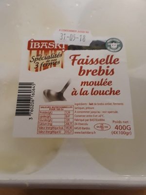 Faisselle brebis moulée à la louche