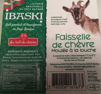 Faisselle de chevre Ibaski