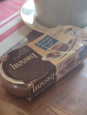 Ma mousse  au chocolat au lait