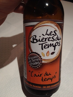 Bière Ambrée "L'air du Temps"