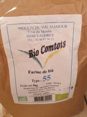 Farine de blé type 55 bio