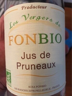 Jus de Pruneaux