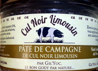 Pâté de Campagne de Cul Noir Limousin
