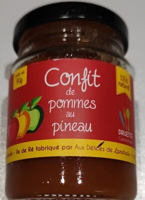 Confit de pommes au Pineau