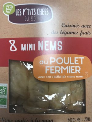Mini nems poulet