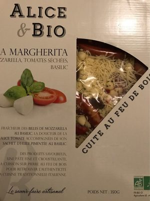 Pizza Margherita front packaging