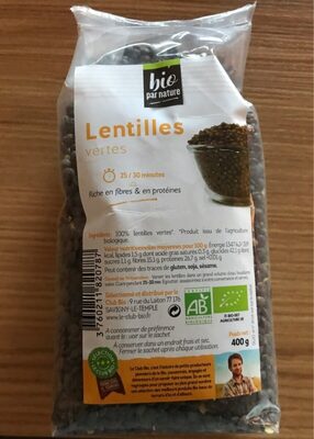 Lentilles vertes