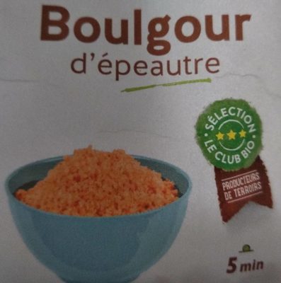 Boulgour d'épeautre front packaging