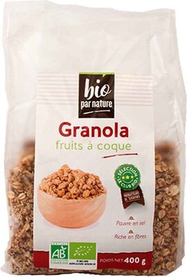 Granola fruits à coque