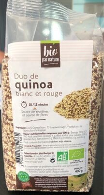 Duo de quinoa blanc et rouge
