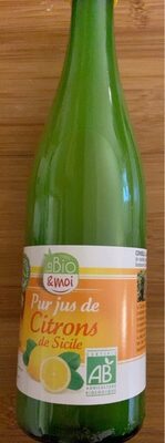 Pur jus de Citrons de Sicile