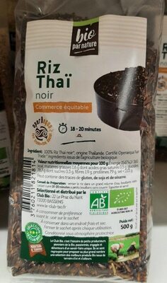 Riz Thaï noir