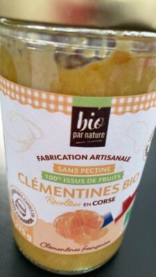 Confiture clémentine bio