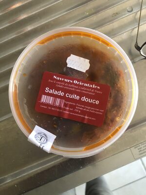 Salade cuite douce front packaging