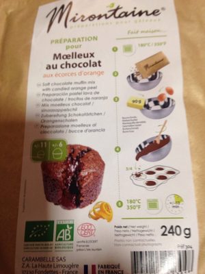 Epicerie / Plats Et Produits Cuisinés / Préparations Desserts front packaging