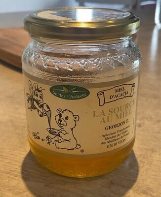 Miel d’acacia front packaging