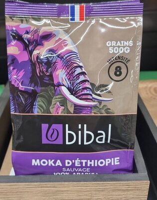 Bibal Moka d'ethiopie sauvage 100% arabica