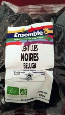 Lentilles noires Beluga