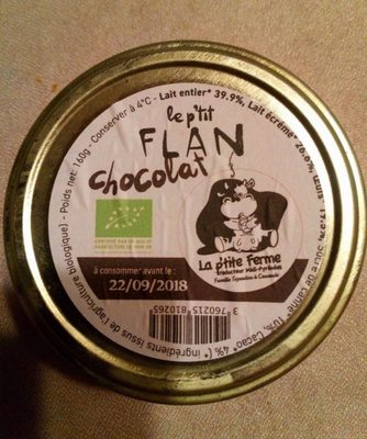 Le p'tit flan chocolat