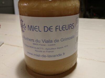 Miel de lavande front packaging