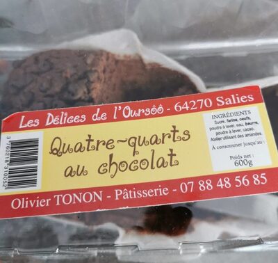 Quatre quarts au chocolat
