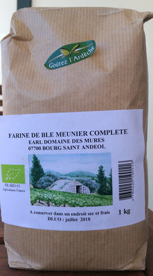 Farine de blé meunier complète
