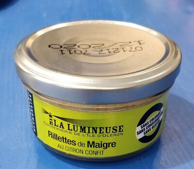 Rillette de Maigre au Citron Confit