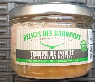 Terrine de poulet aux herbes de provence