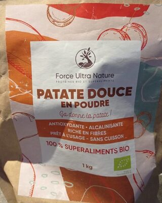 Patate douce en poudre