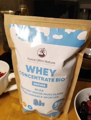 Whey concentrateur bio