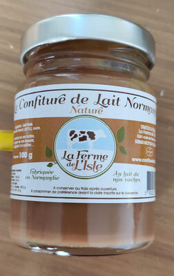 La confiture de lait normande nature